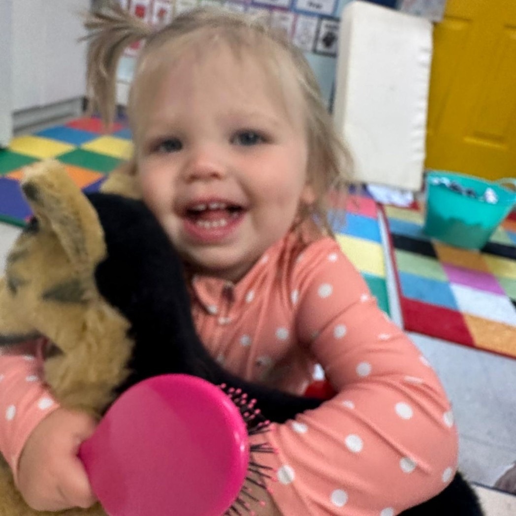 Happy toddler