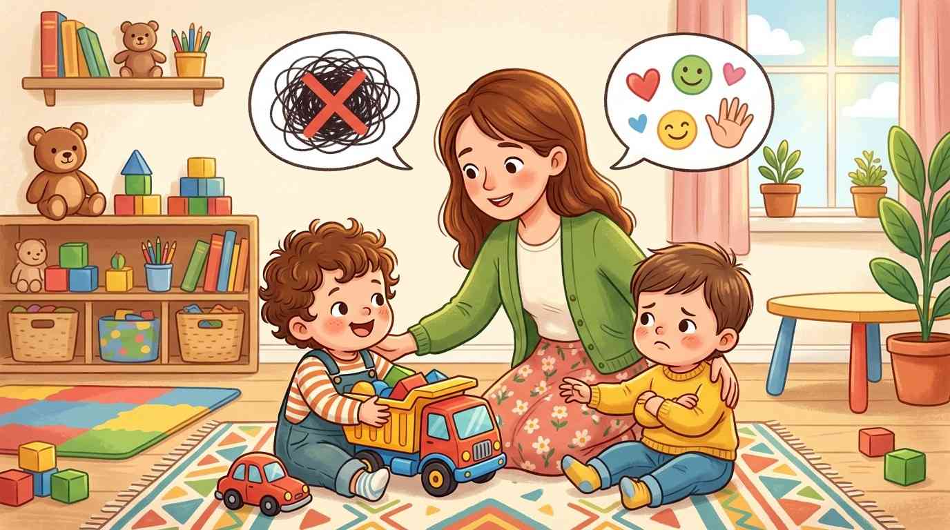 What to Say (and Not Say) When Your Toddler Refuses to Share