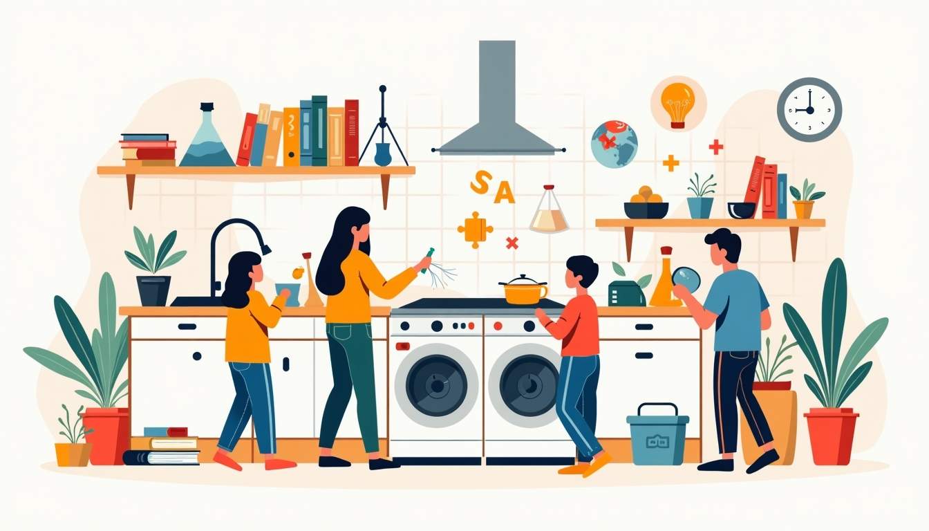Cómo convertir las tareas cotidianas en momentos de aprendizaje