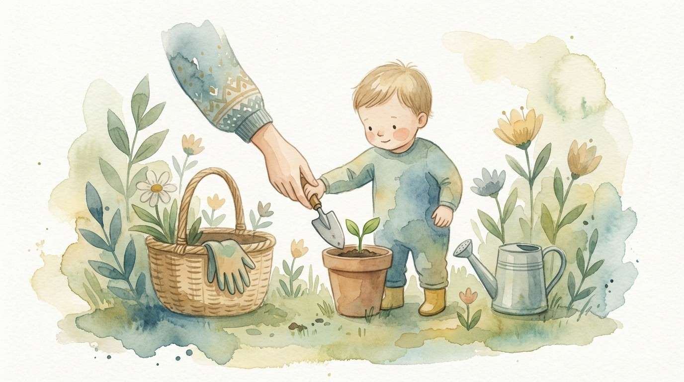 How Gardening With Your Toddler Can Grow Confidence (and Patience!)